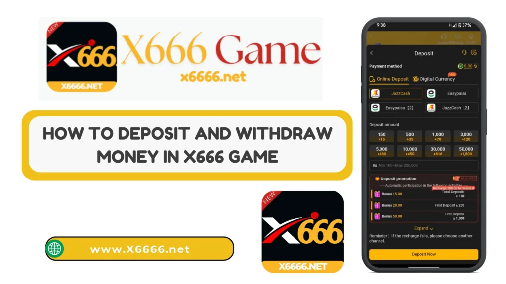 X666 Deposit